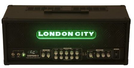 London City Leopard 3 Buizenversterker (losse top) met 5-way footswitch, showmodel
