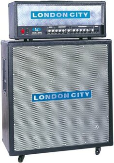 London City Bulldog top met 4x12 Cabinet met wielenset