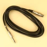 Microfoonkabel 5m, XLR-F naar jackplug 