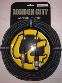 Microfoonkabel London City 9 meter XLR-F naar Jack 