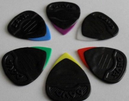 Plectrums Dava control precision points, 36 stuks 