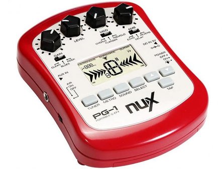 nuX Portable Guitareffects Processor PG-1