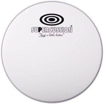 Supercussion Coated white drumvel voor 10 inch tom