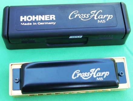 Hohner Cross Harp Richter MS, stemming Bes