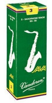 Vandoren Tenorsax rieten,  JAVA maat 5, aantal 5 