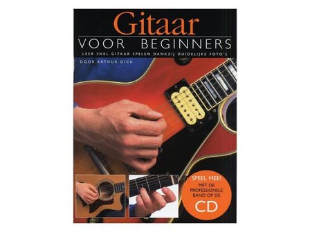 Boek Gitaar voor beginners. Bladmuziek met CD