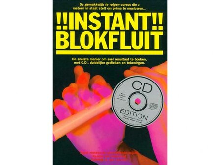 Boek Instant Blokfluit. Deel 1 inclusief CD 