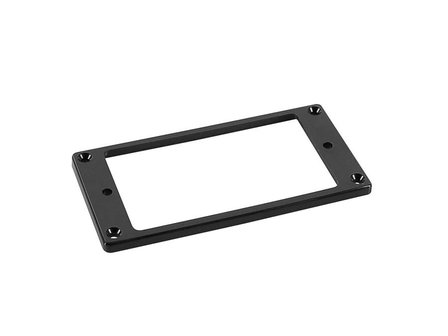 Humbucker frame, flat bottom slanted top, diverse maten, black