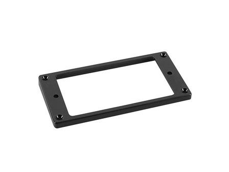 Humbucker frame, flat bottom slanted top, diverse maten, black