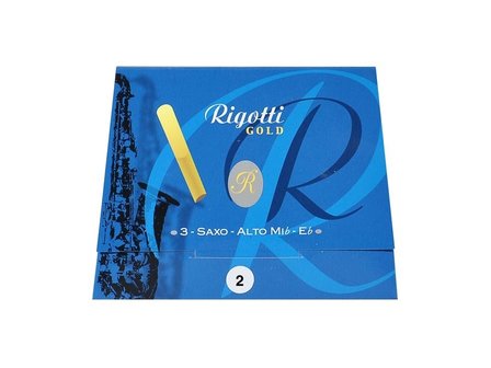 Rigotti Gold alto saxofoon rieten, 3-pack, maat 2,5