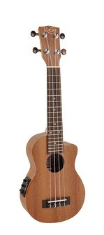 Korala Sopraan ukulele Performer, electro-akoestisch