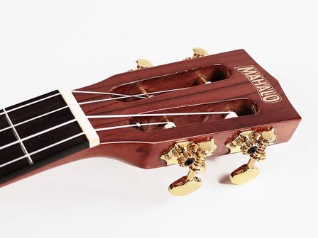 Mahalo Java MJ3 Tenor ukulele electro-akoestisch, Vintage Natural met hoes