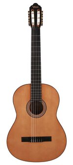 Valencia VC264H volwassen maat klassieke gitaar met extra slanke hals, naturel gloss