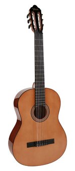 Valencia VC264H volwassen maat klassieke gitaar met extra slanke hals, naturel gloss