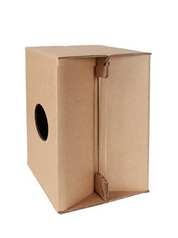 Hayman opvouwbare cardboard Cajon met snare