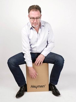 Hayman opvouwbare Cajon van karton met snare