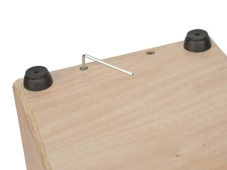 Hayman Cajon, 30x30x48cm, adjustable snare, nu met cajonpad en hoes