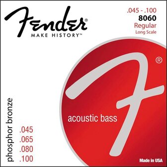 Fender bassnaren Phosphor Bronze Acoustic Bass