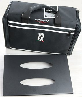 Unifx40 Pedalboard met dik gevoerde hoes, 40 cm breed