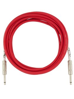 Fender Original Series instrument cable, 15 ft (ca 450 cm) Fiesta Red