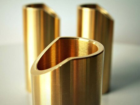 The Rock Slide polished brass slide size XL (inside 22.5 - length 59.0mm)