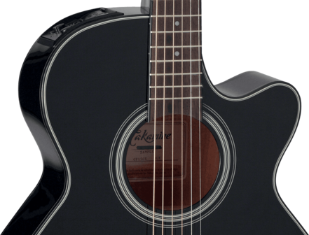 Takamine GF15CEBLK electro-akoestische Folk gitaar met cutaway