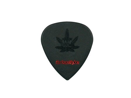 5 Pickboy Modulous plectrums, carbon graphite, dikte 0.60 of 0,75