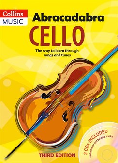 Abracadabra Cello muziekboek + CD&#039;s