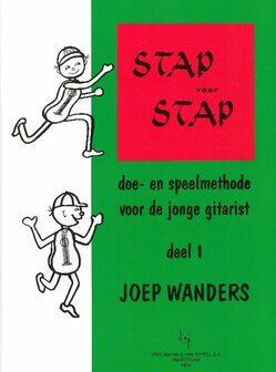 Stap voor stap 1 door Joep Wanders, gitaarboek