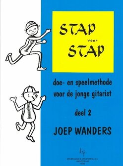 Stap voor stap 2 door Joep Wanders, gitaarboek