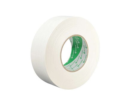 Nichiban Professional gaffa / gaffer toneeltape, wit, 50 mm, 50 meter