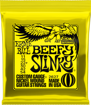 Ernie Ball 2627 Beefy Slinky voor e-gitaar 011 - 054