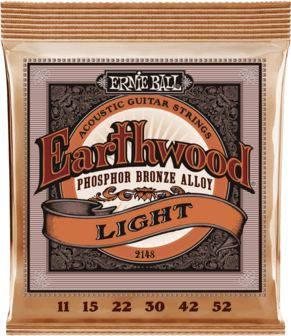 Ernie Ball Earthwood 2148, Phosphor Bronze, 011-052