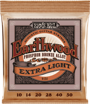 Ernie Ball Earthwood 2150, Phosphor Bronze, 010-050