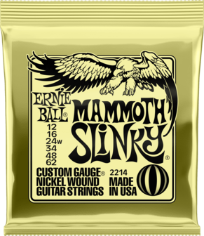 Ernie Ball 2214 Mammoth slinky 12-16-24w-34-48-62