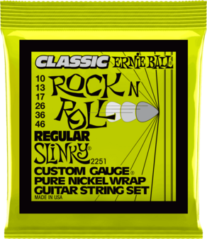 Ernie Ball 2251 slinky classic Rock &#039;n Roll 010-013-017-026-036-046