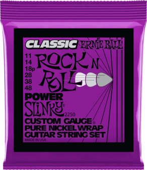 Ernie Ball 2250 slinky classic Rock &#039;n Roll 011-014-018-028-038-048