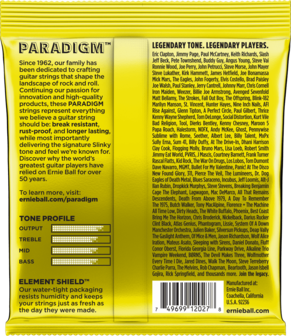 Ernie Ball 2027 Paradigm Beefy slinky 11-15-22p-30-42-54