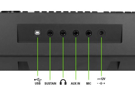 Medeli M331 electronisch keyboard, 61 toetsen, 2x3 Watt