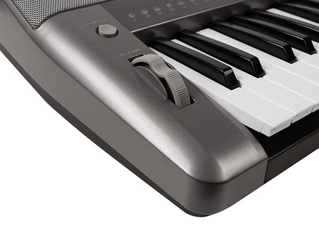 Medeli A100S keyboard Silver, 61 toetsen, met adapter