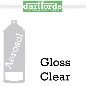 Dartfords Nitrocellulose lacquer Gloss Clear - 400ml aerosol