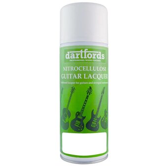 Dartfords Nitrocellulose lacquer Matt Clear - 400ml aerosol