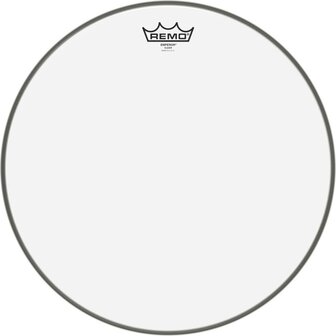 Remo Drumvel BE-0316-00 16&quot; Emperor Transparant tom/ Snare/ Floortomvel 1xgebruikt