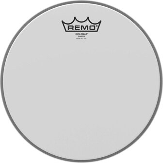 Remo Drumvel 13&quot; BD-0113-00 Diplomat ruw wit Tom/ Snarevel