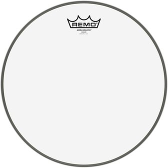 Remo Drumvel 12&quot; BA-0312-00 Ambassador Transparant Tom/ Snarevel