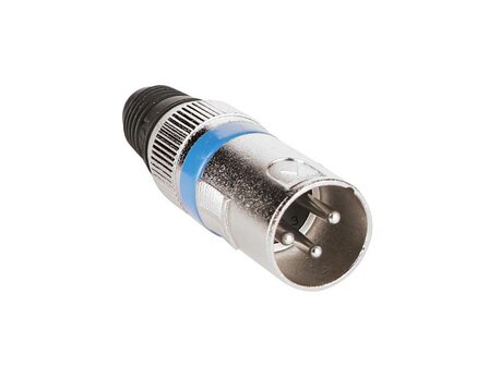 XLR plug Male, 3-polig