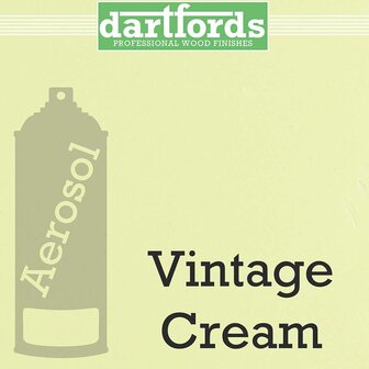 Dartfords Nitrocellulose paint, Vintage Cream - 400ml aerosol