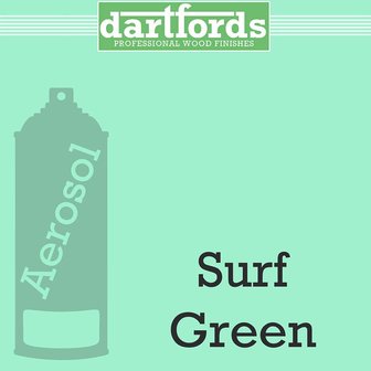 Dartfords Nitrocellulose paint, Surf Green - 400ml aerosol