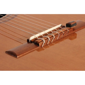 KNA NG-1 piezo pickup met volumeregeling, voor nylonsnarige gitaar