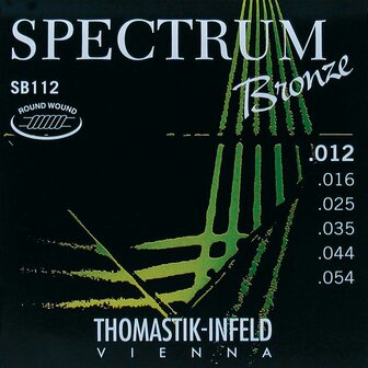 Thomastik SB112 012 bronze roundwound snarenset voor akoestische gitaar